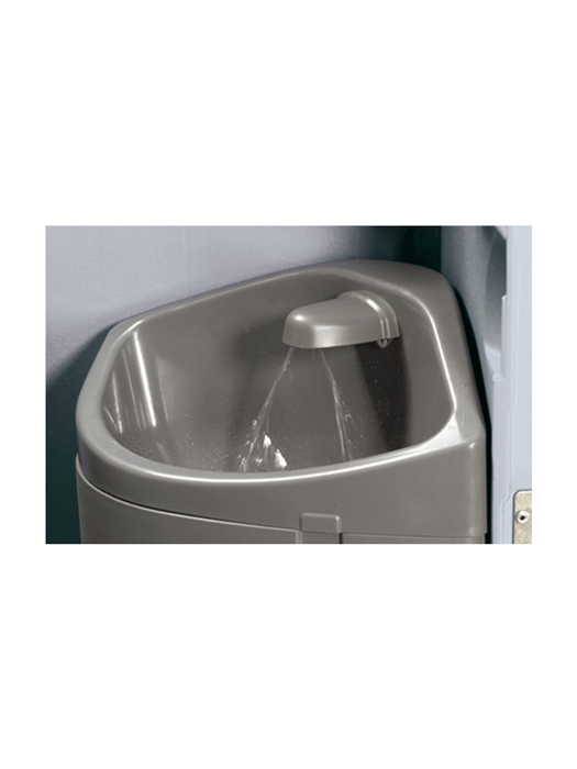 Toilettes Eco-Logic, lave mains